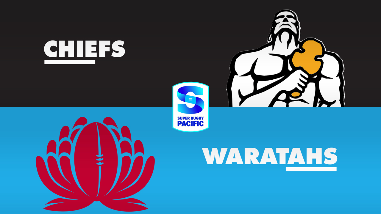 Chiefs Super Rugby vs New South Wales Waratahs poster