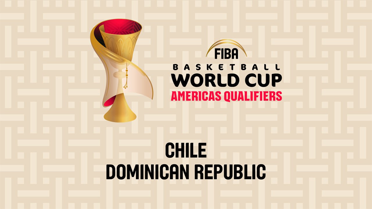 Chile Basketball vs Dominican Republic Basketball poster