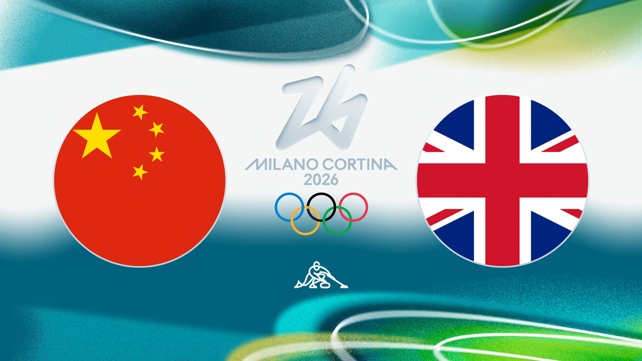 China Curling vs Great Britain Curling poster