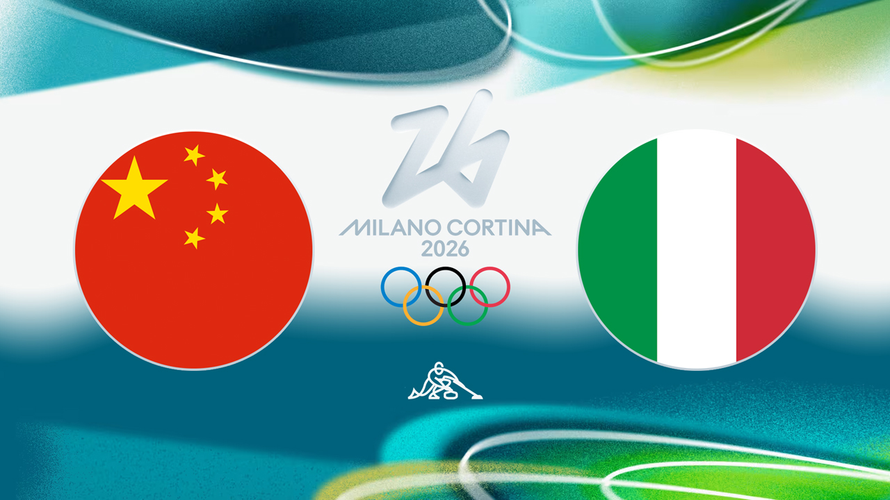 China Curling vs Italy Curling poster
