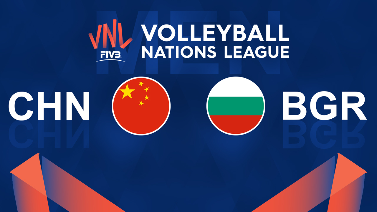 China Volleyball vs Bulgaria Volleyball poster