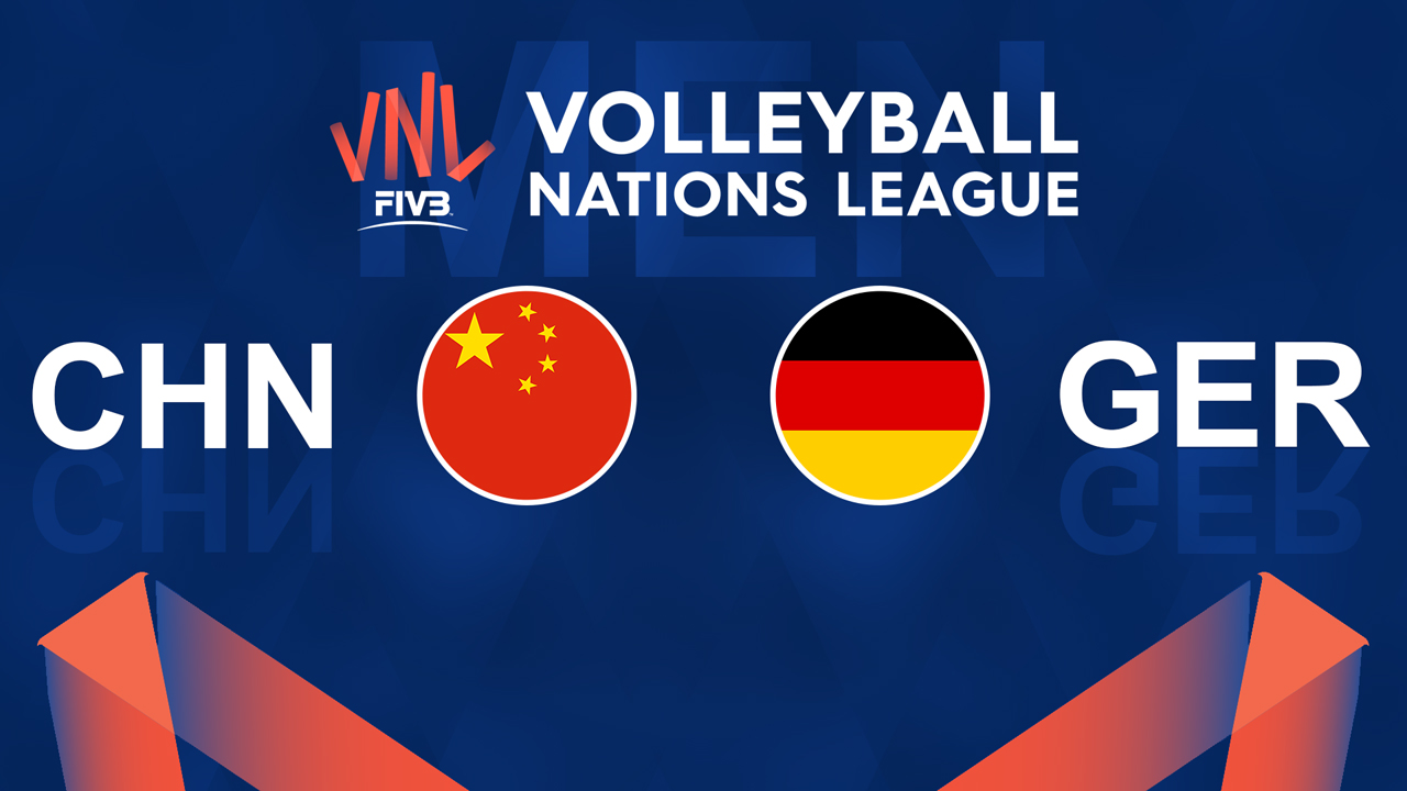 China Volleyball vs Germany Volleyball poster
