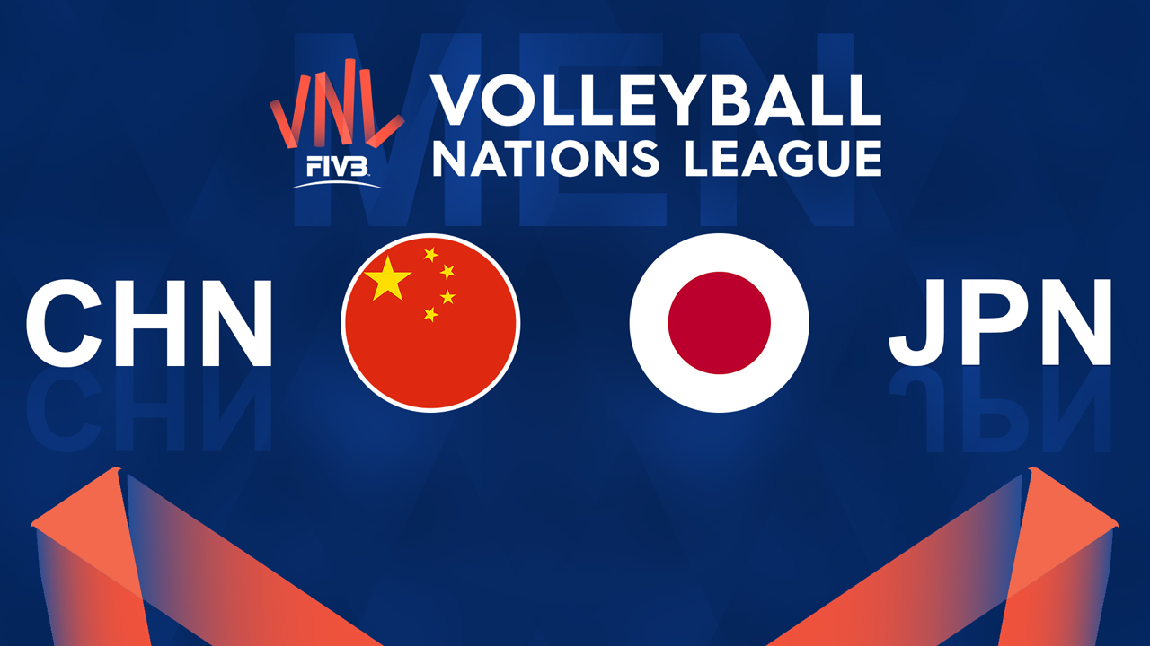 China Volleyball vs Japan Volleyball poster