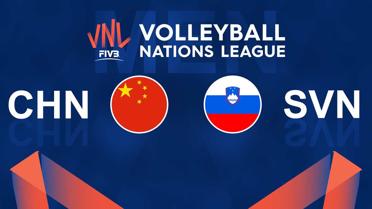 China Volleyball vs Slovenia Volleyball poster