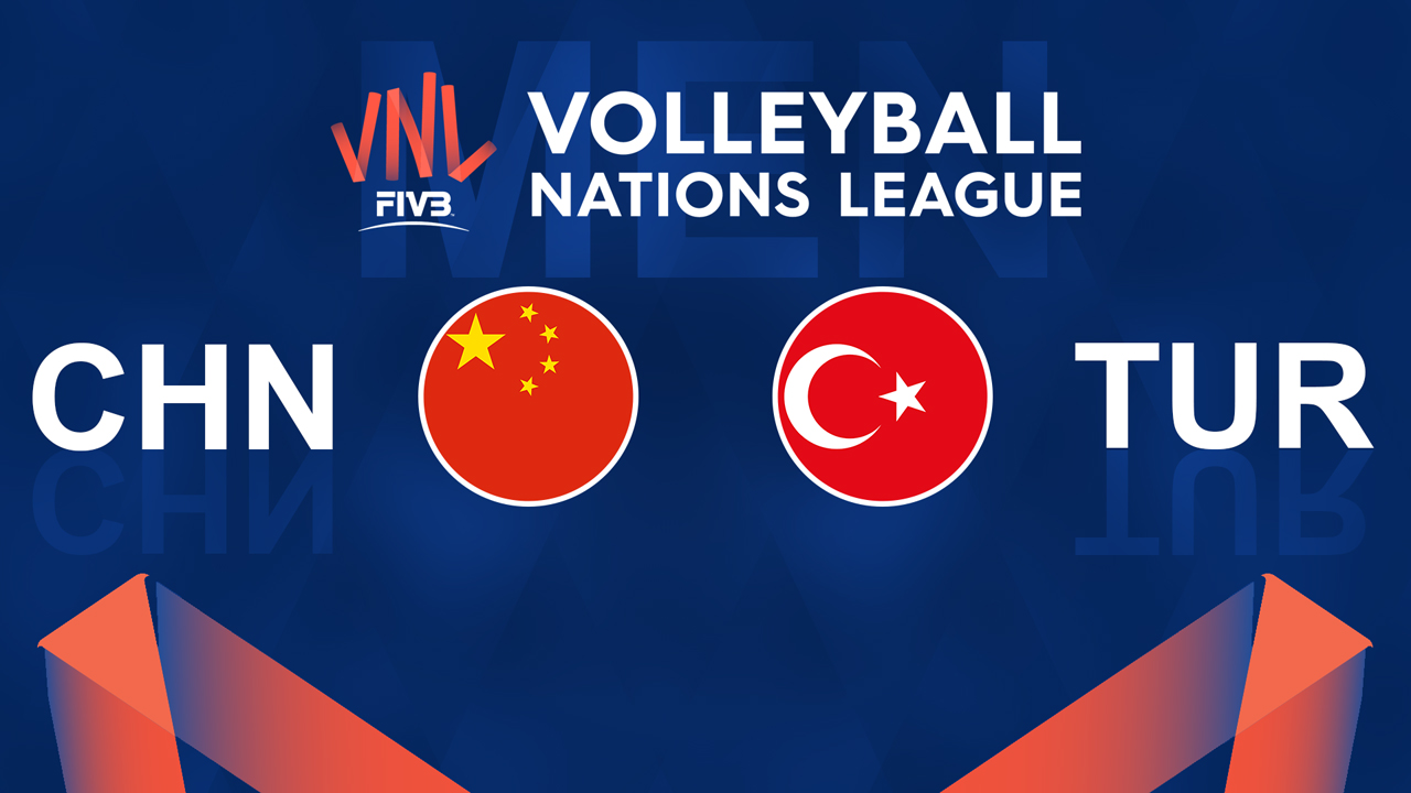 China Volleyball vs Turkey Volleyball poster