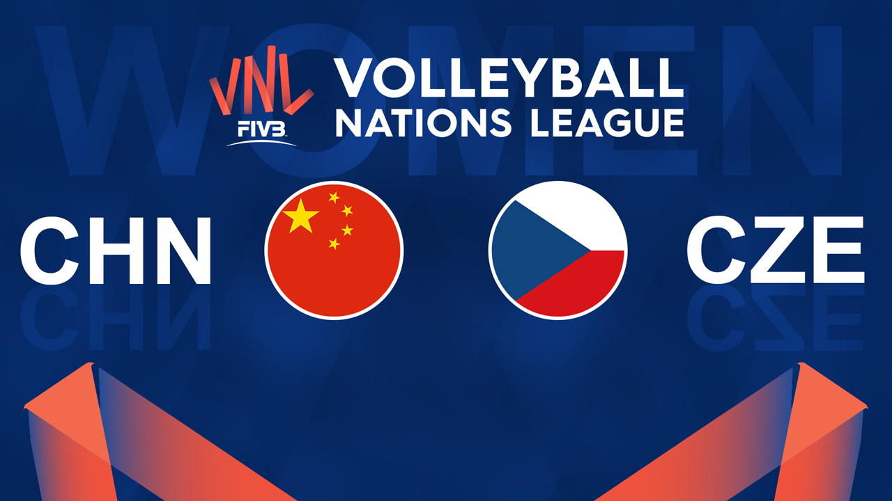 China Volleyball Women vs Czech Republic Volleyball Women poster