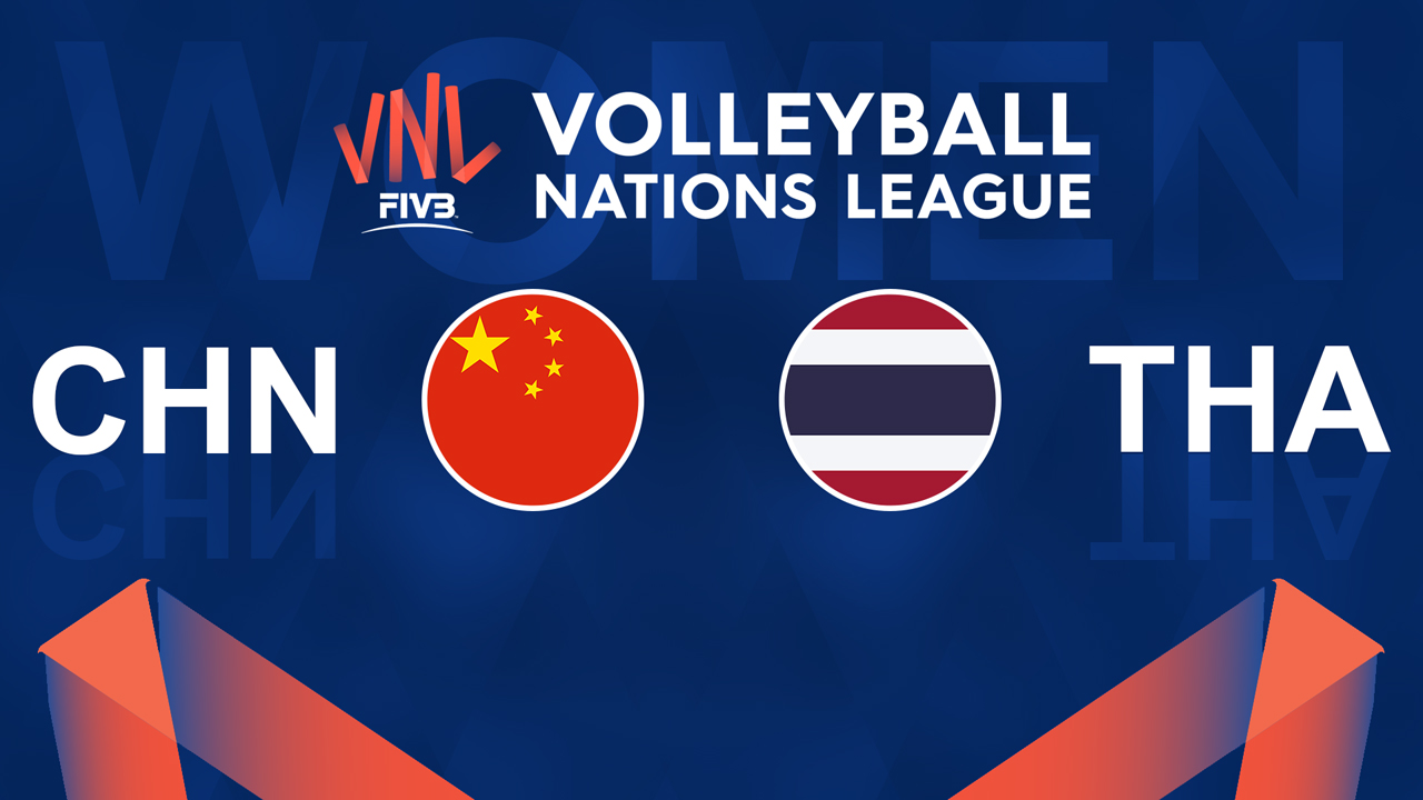 China Volleyball Women vs Thailand Volleyball Women poster