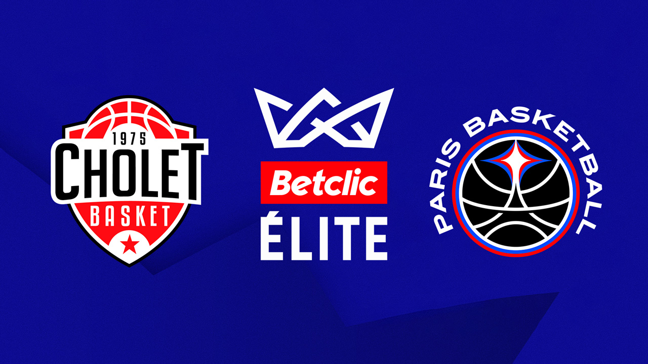 Cholet vs Paris Basketball poster