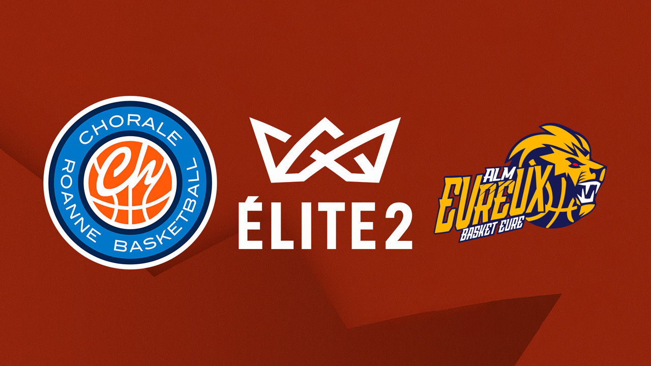 Chorale Roanne Basket vs ALM Évreux Basket poster