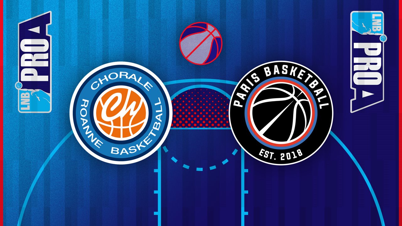 Chorale Roanne Basket vs Paris Basketball poster