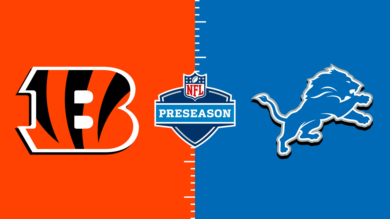 Cincinnati Bengals vs Detroit Lions poster
