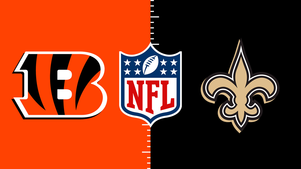Cincinnati Bengals vs New Orleans Saints poster