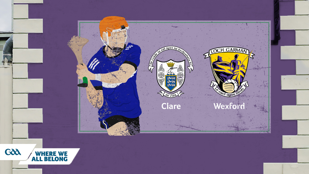 Clare GAA Hurling vs Wexford GAA Hurling poster