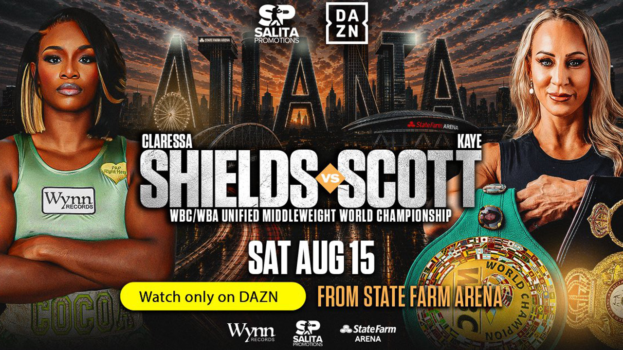 Claressa Shields vs Kaye Scott image