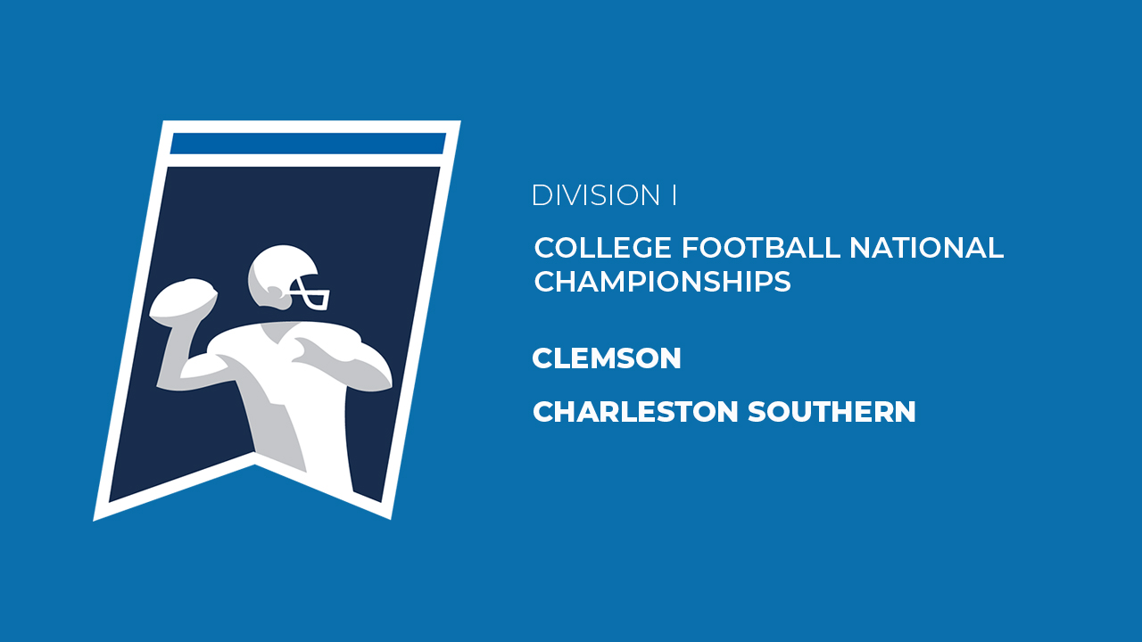 Clemson vs Charleston Southern poster
