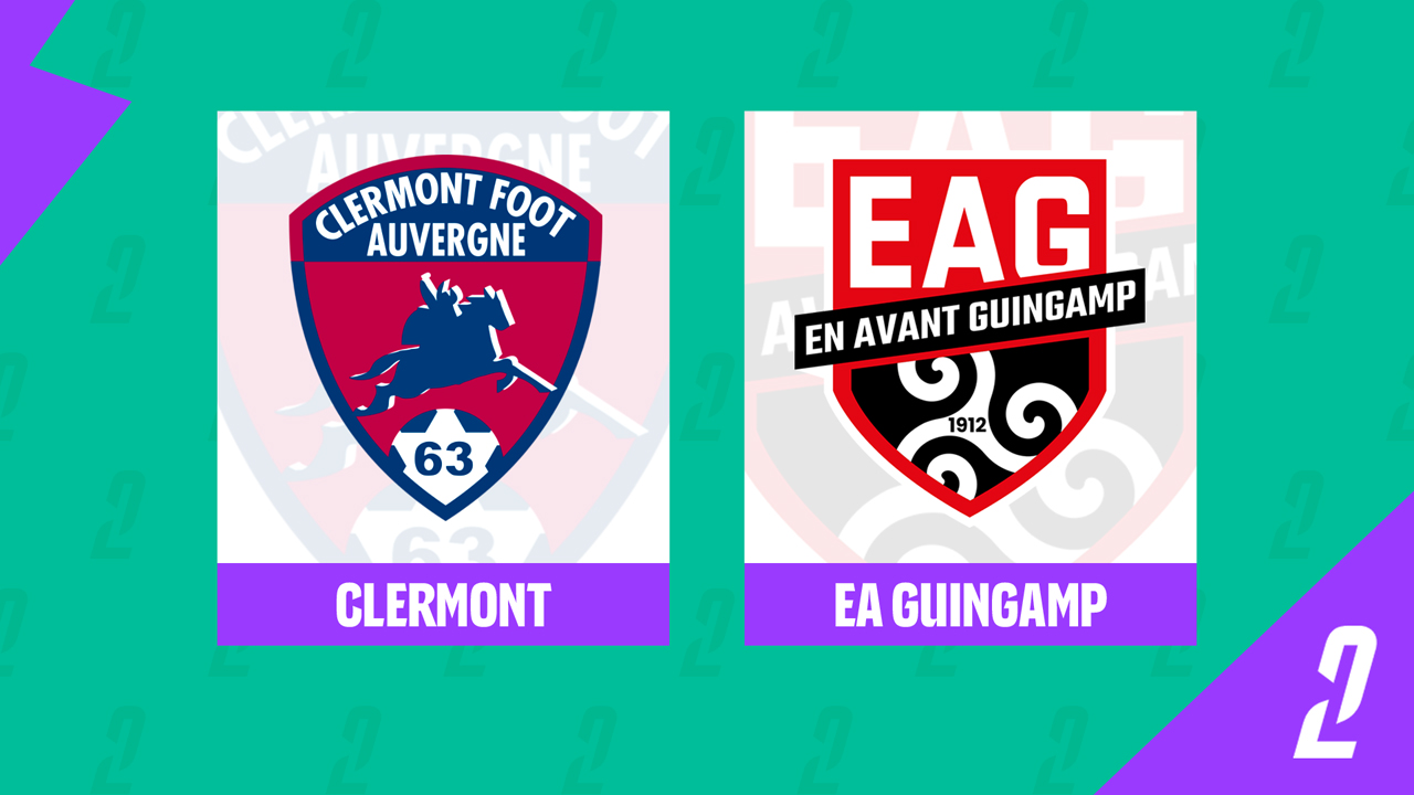 Clermont Foot vs Guingamp poster