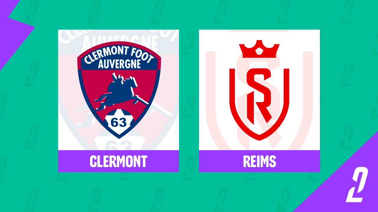 Clermont Foot vs Stade de Reims poster