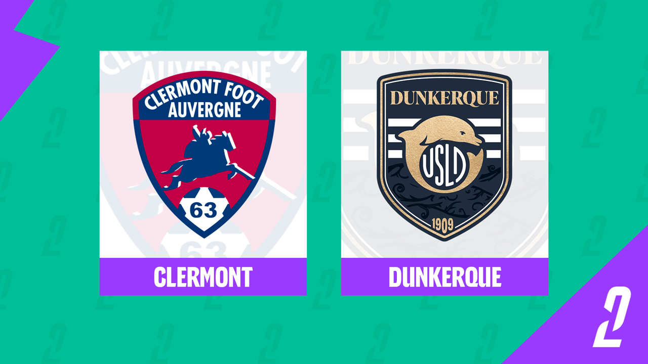 Clermont Foot vs USL Dunkerque poster