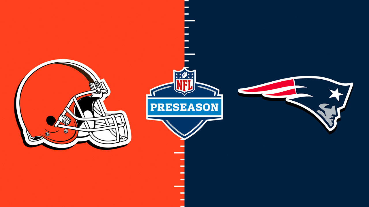 Cleveland Browns vs New England Patriots poster