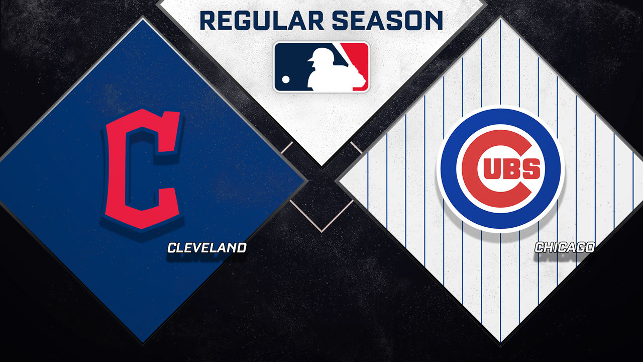 Cleveland Guardians vs Chicago Cubs poster