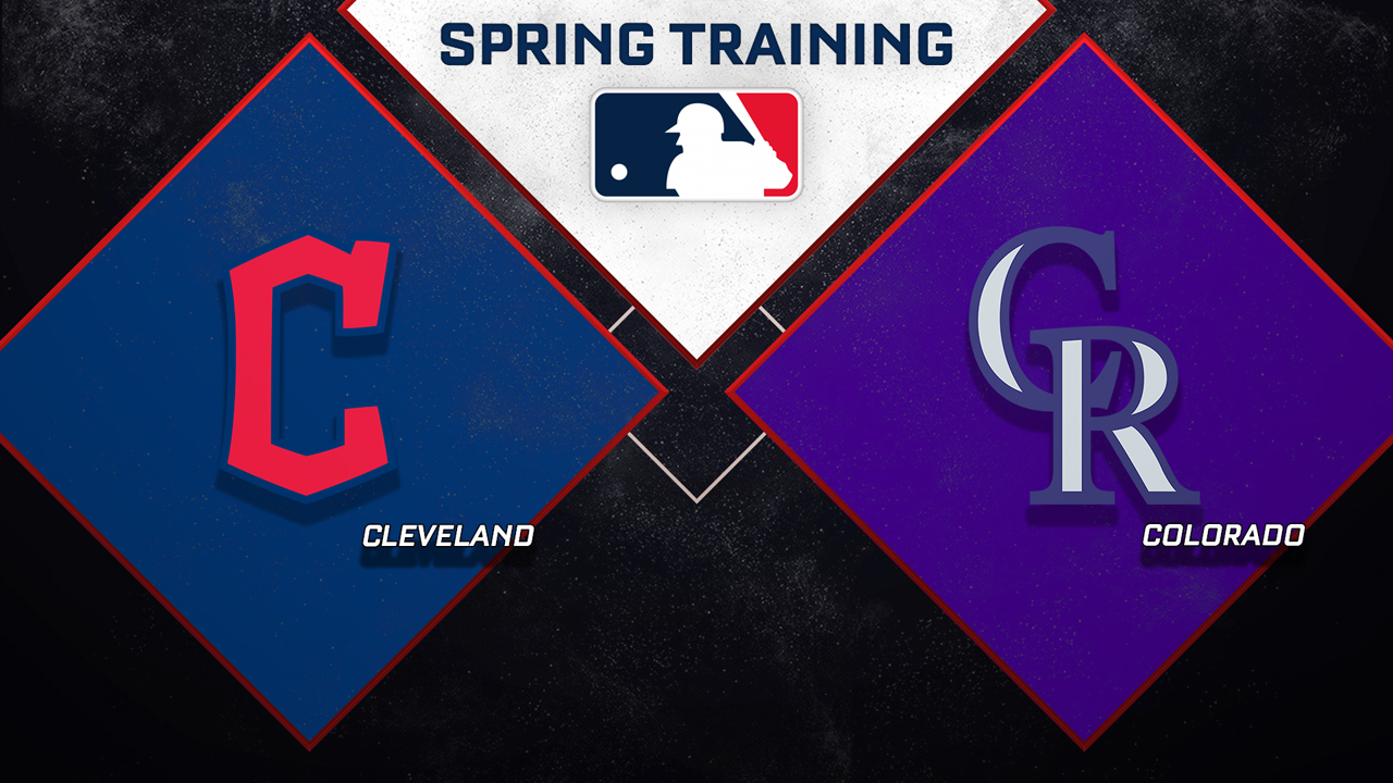 Cleveland Guardians vs Colorado Rockies poster