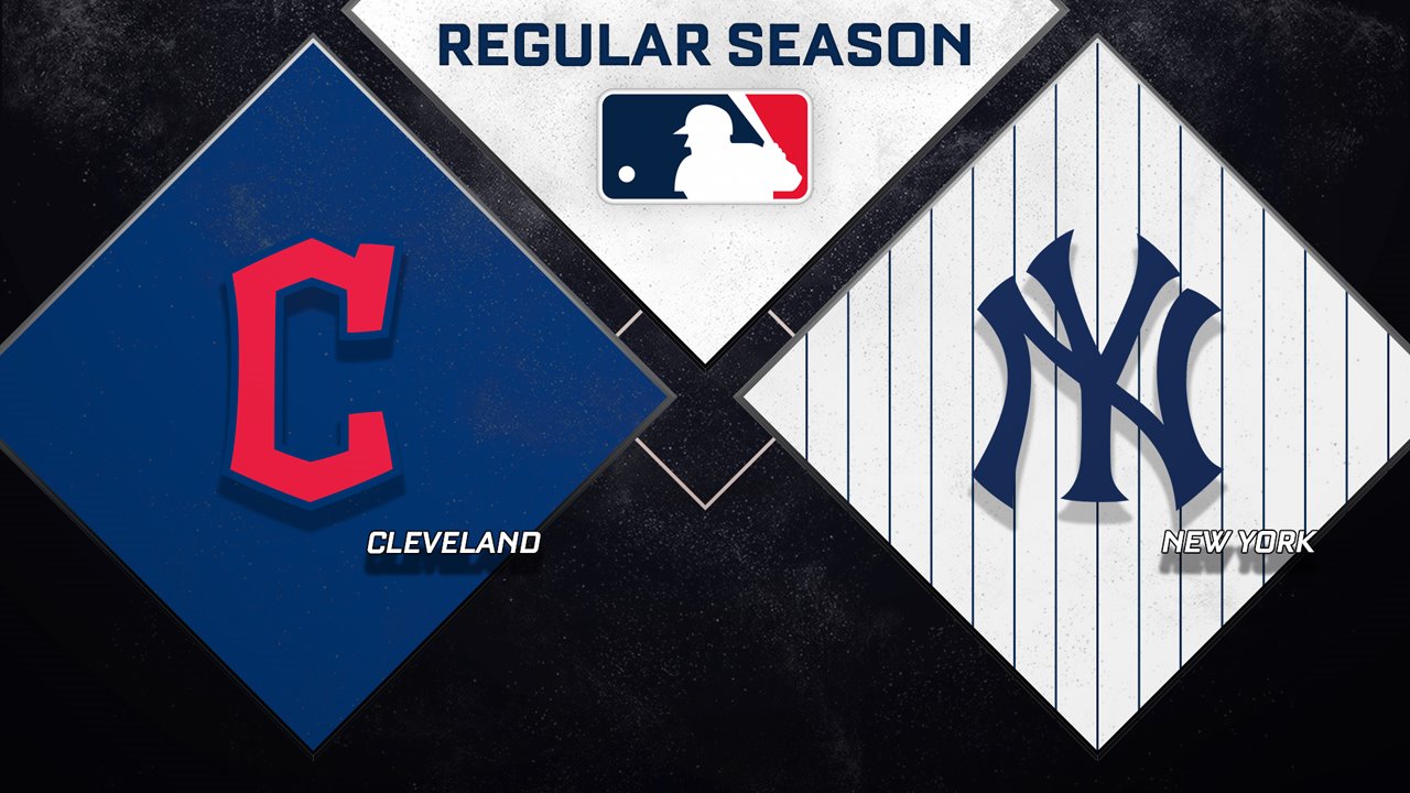Cleveland Guardians vs New York Yankees poster