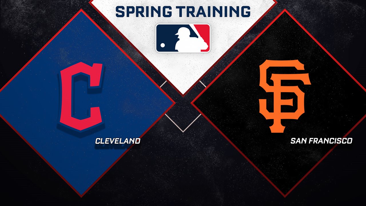 Cleveland Guardians vs San Francisco Giants poster