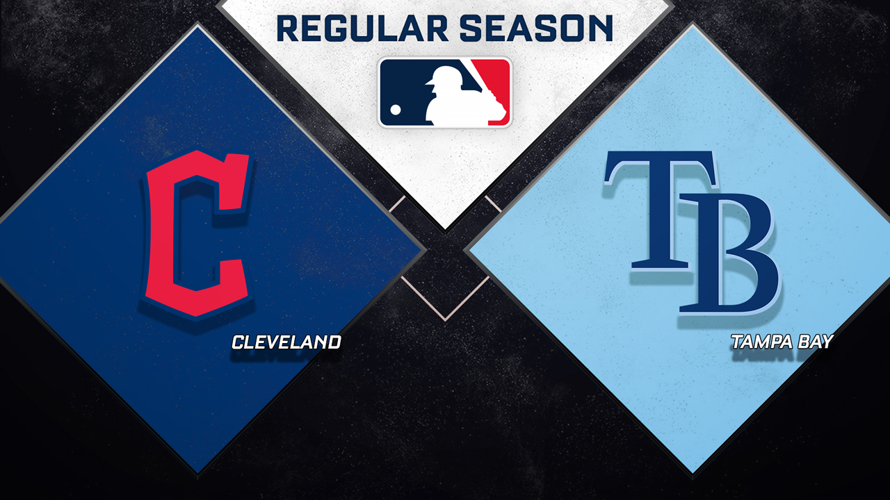 Cleveland Guardians vs Tampa Bay Rays poster