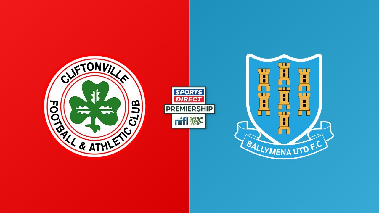 Cliftonville vs Ballymena United poster