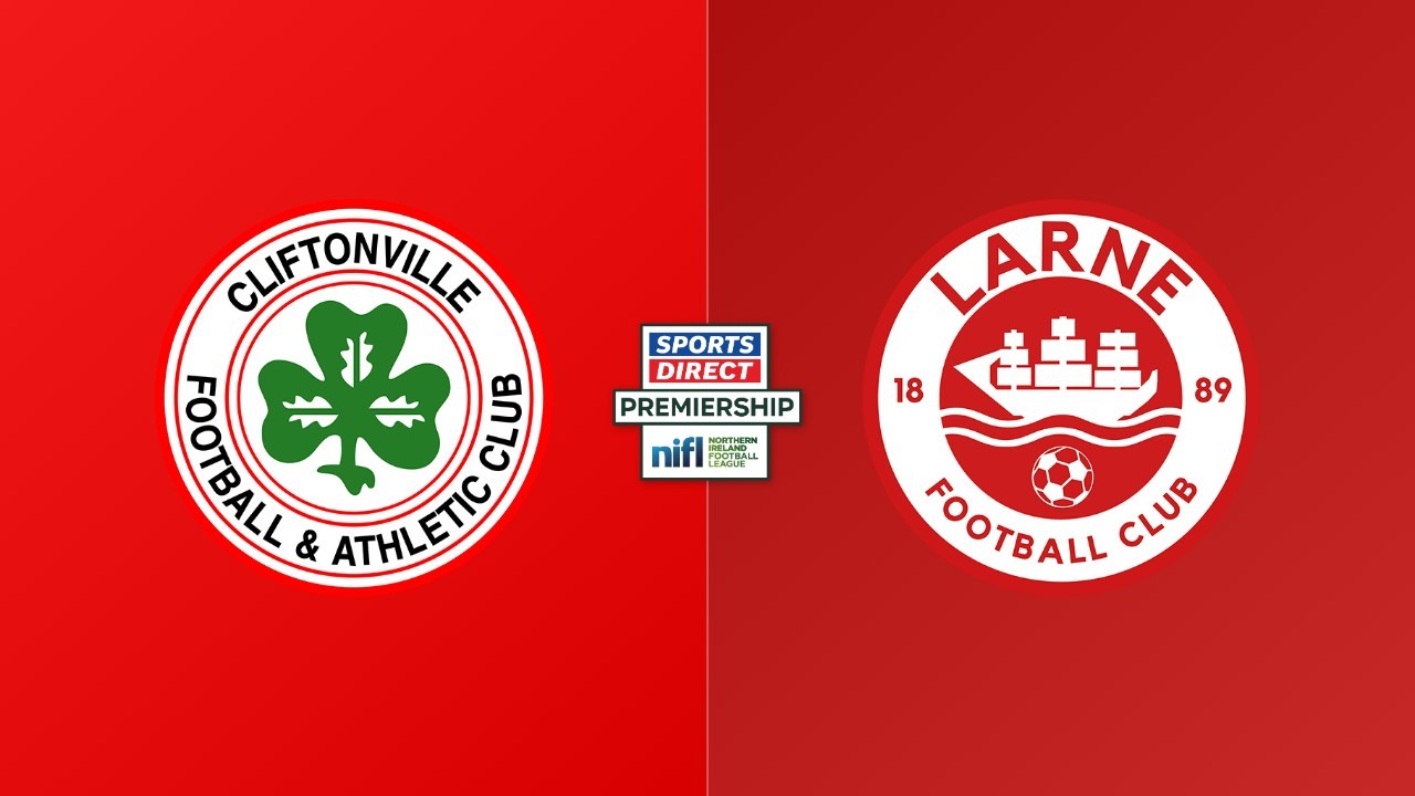 Cliftonville vs Larne poster