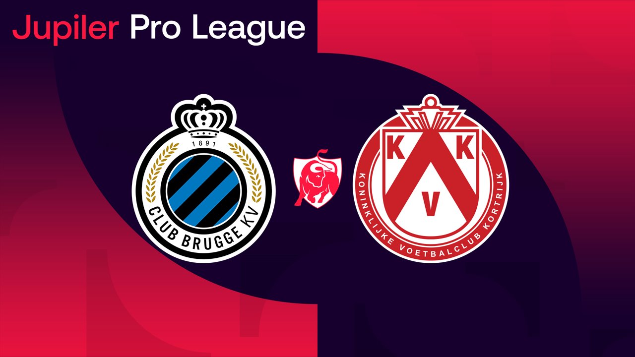 Club Brugge vs Kortrijk poster