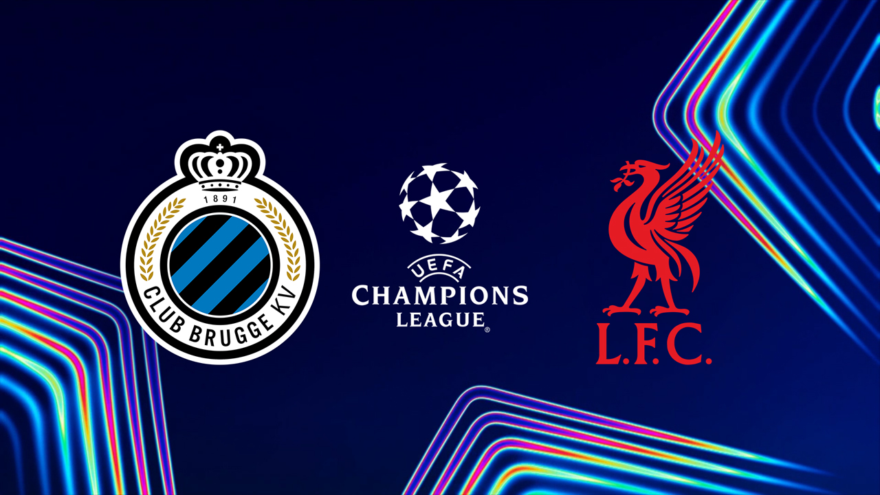 Club Brugge vs Liverpool poster