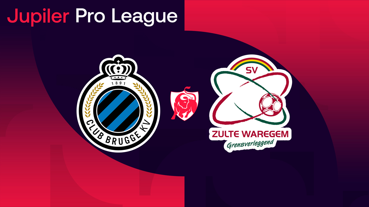 Club Brugge vs Zulte Waregem poster