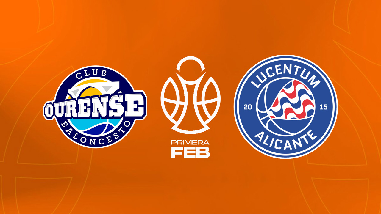 Club Ourense Baloncesto vs Fundación Lucentum Baloncesto poster