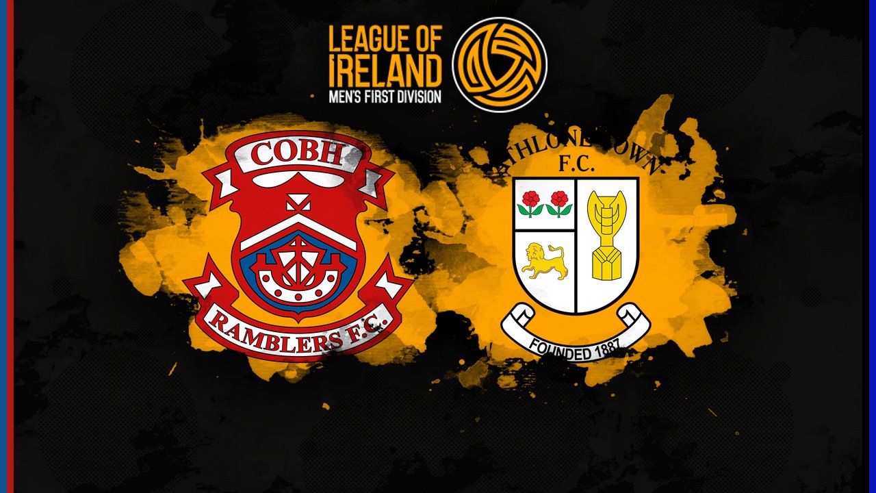 Cobh Ramblers vs Athlone Town poster