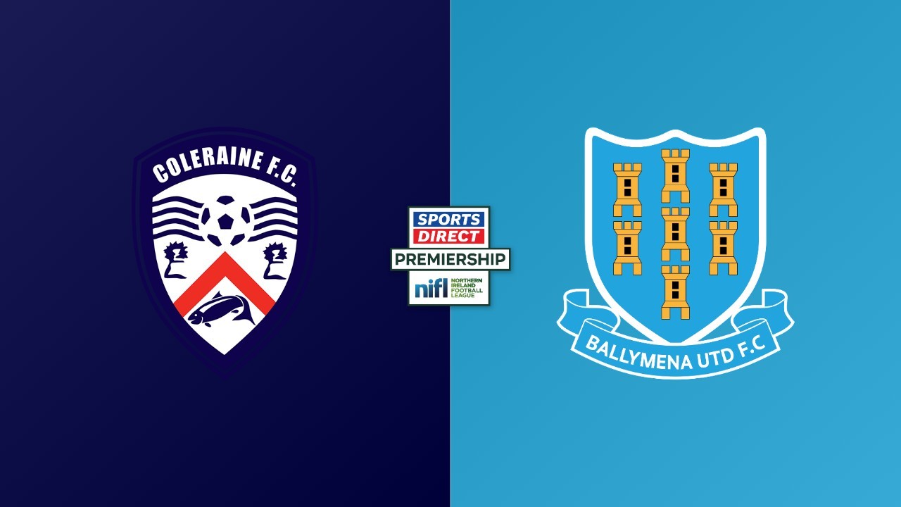 Coleraine vs Ballymena United poster