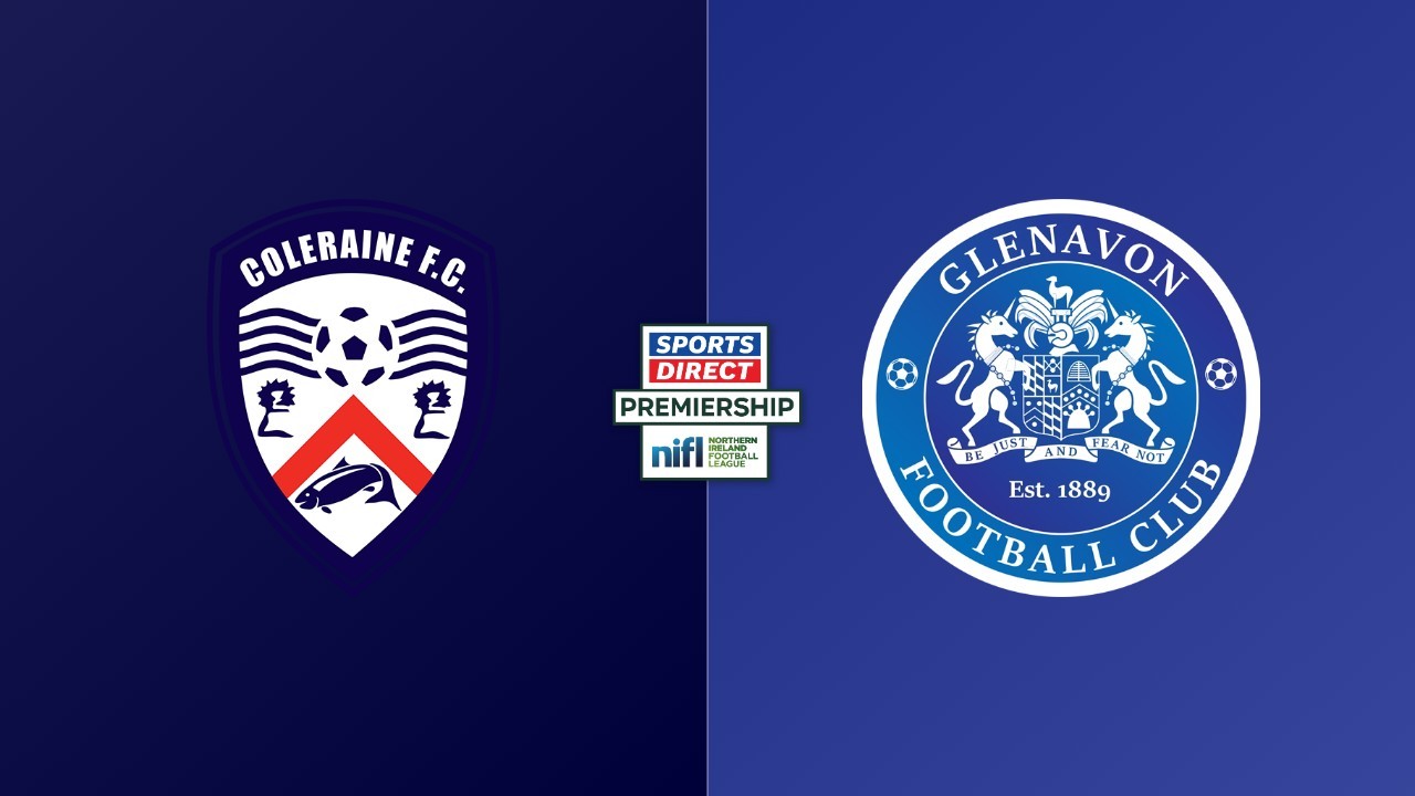 Coleraine vs Glenavon poster