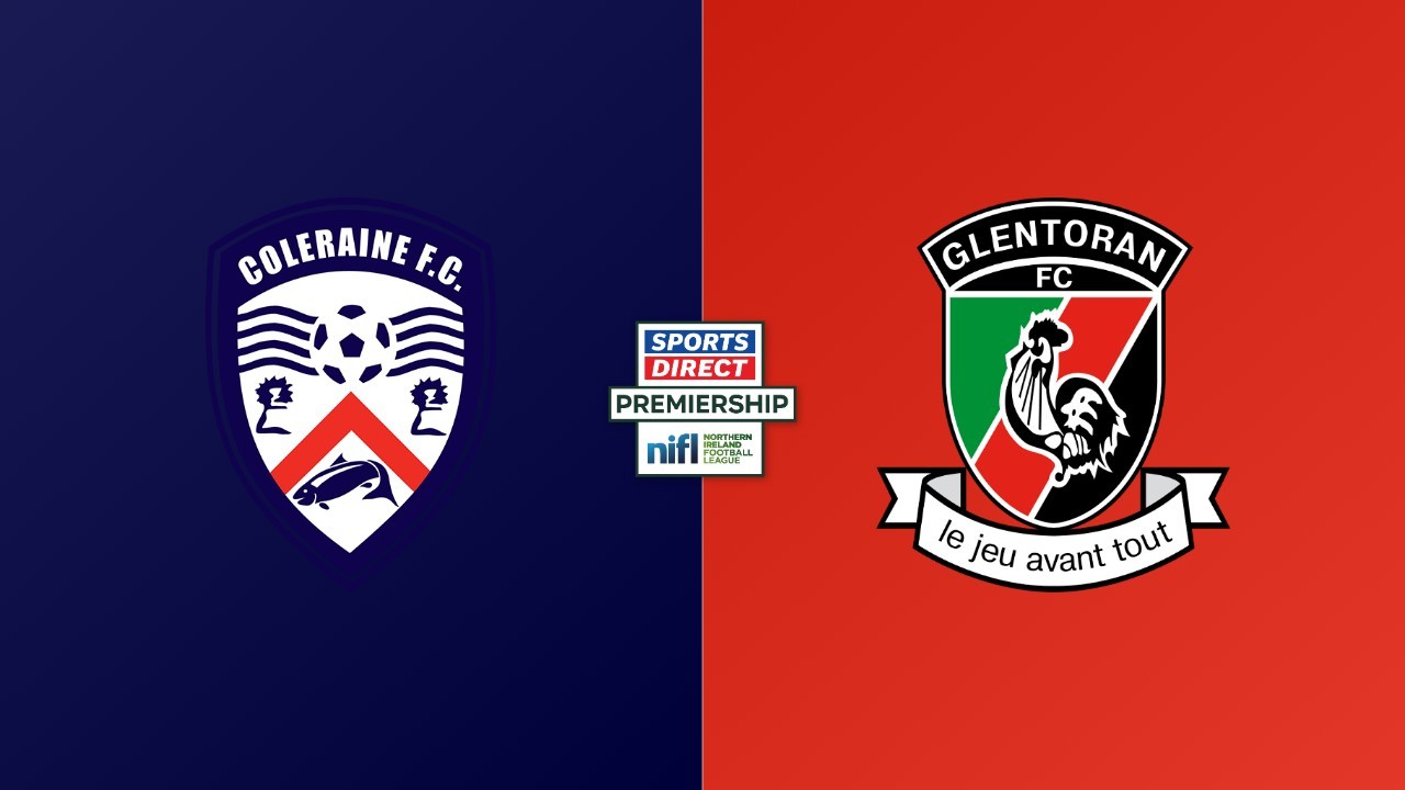 Coleraine vs Glentoran poster