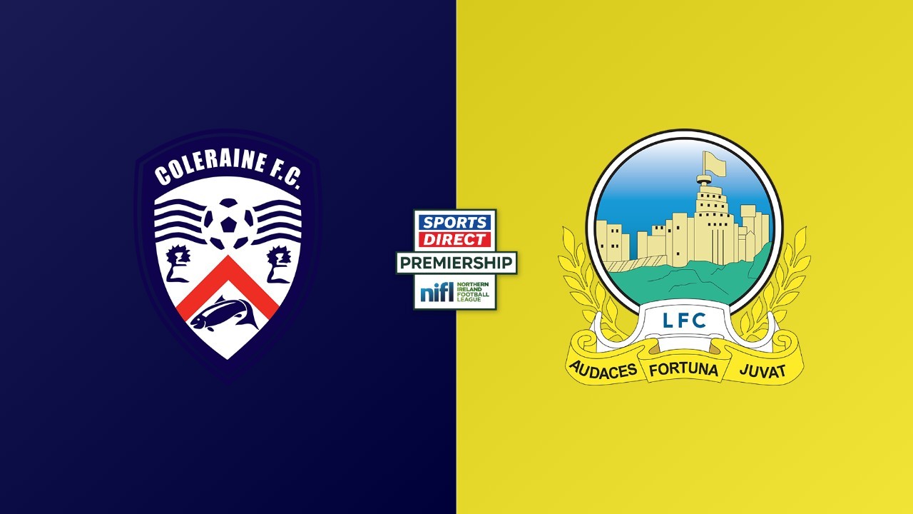 Coleraine vs Linfield poster