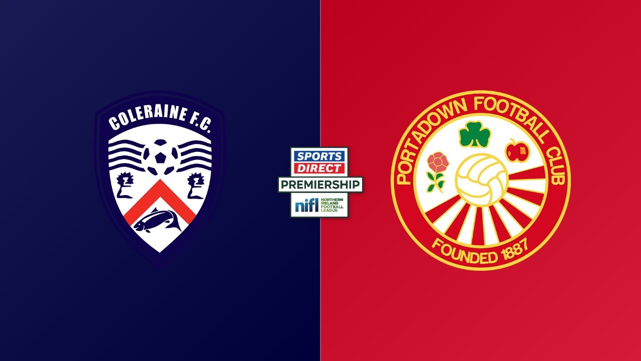 Coleraine vs Portadown poster