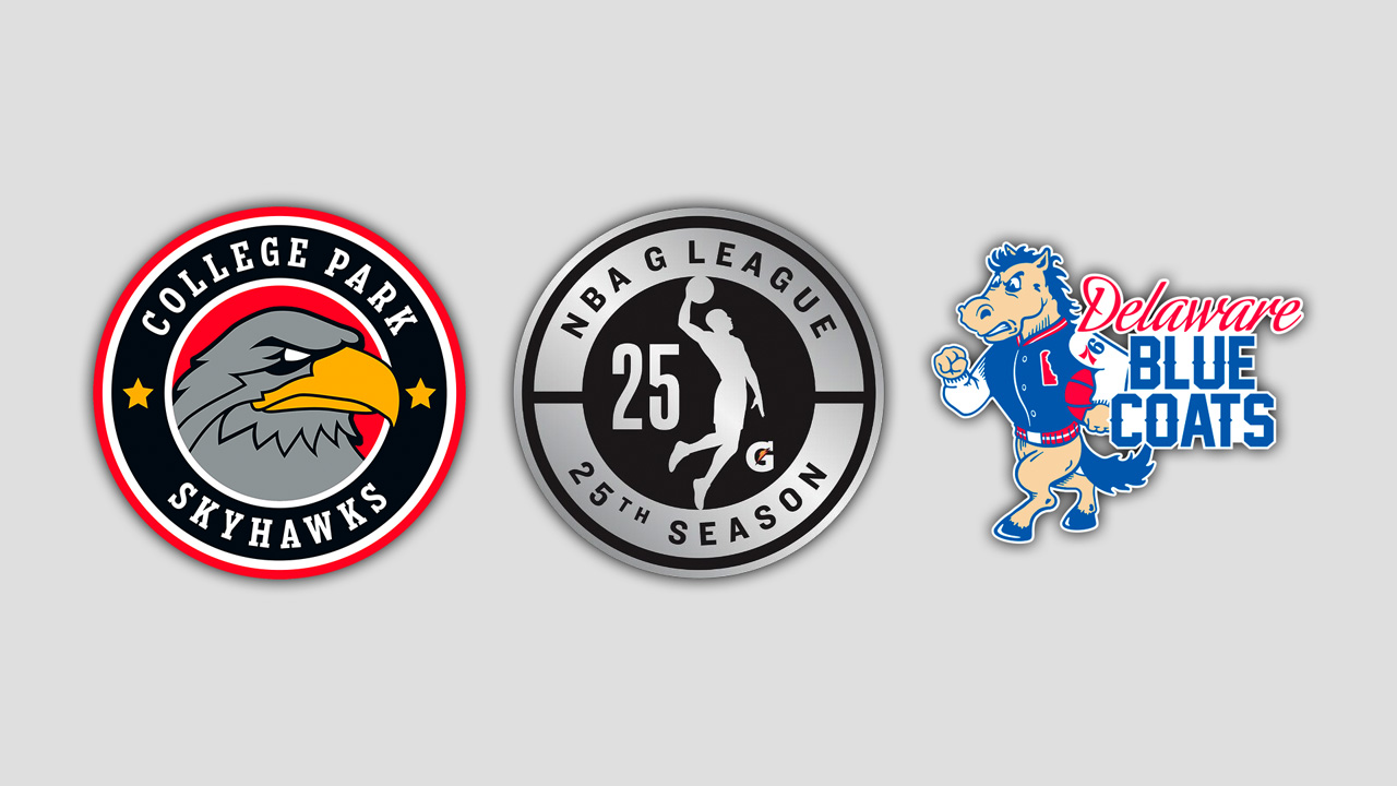 College Park Skyhawks vs Delaware Blue Coats poster