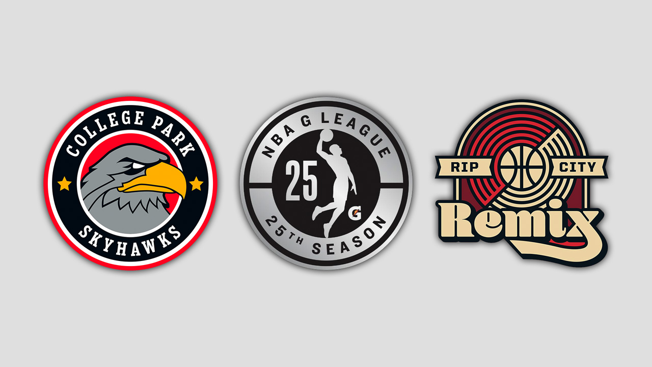 College Park Skyhawks vs Rip City Remix poster