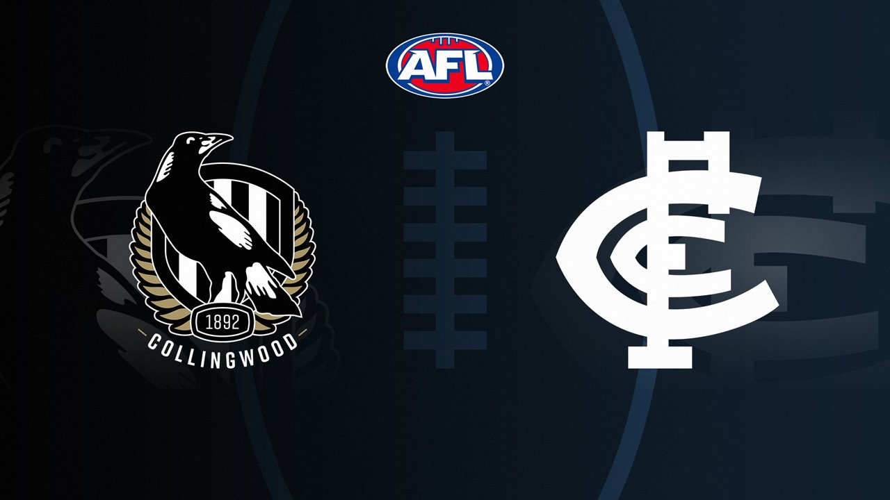 Collingwood Football Club vs Carlton Football Club poster