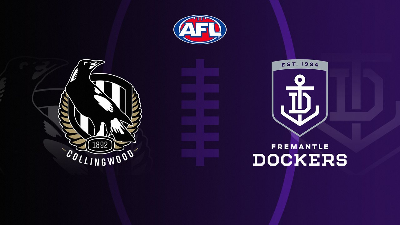 Collingwood Football Club vs Fremantle Football Club poster