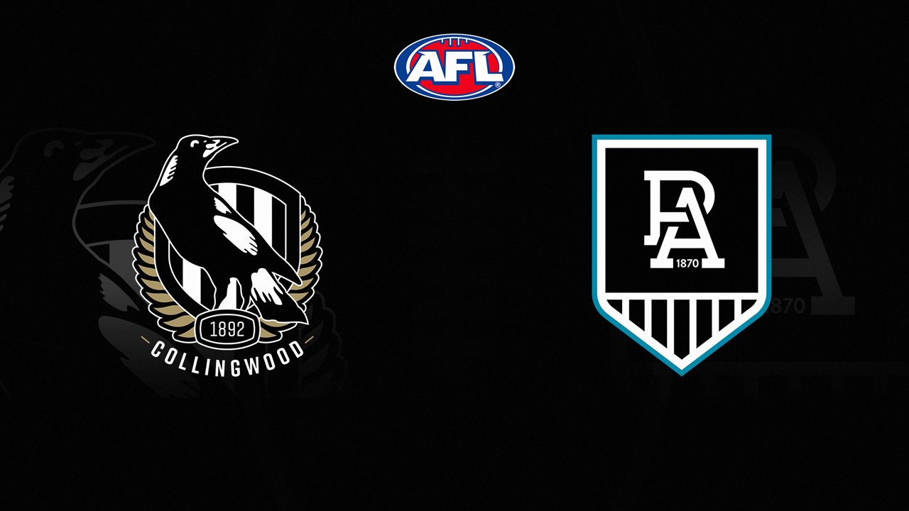Collingwood Football Club vs Port Adelaide Football Club poster