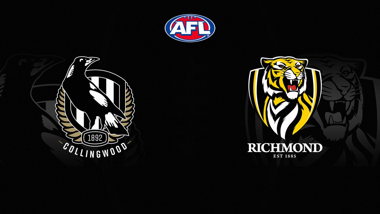 Collingwood Football Club vs Richmond Football Club poster