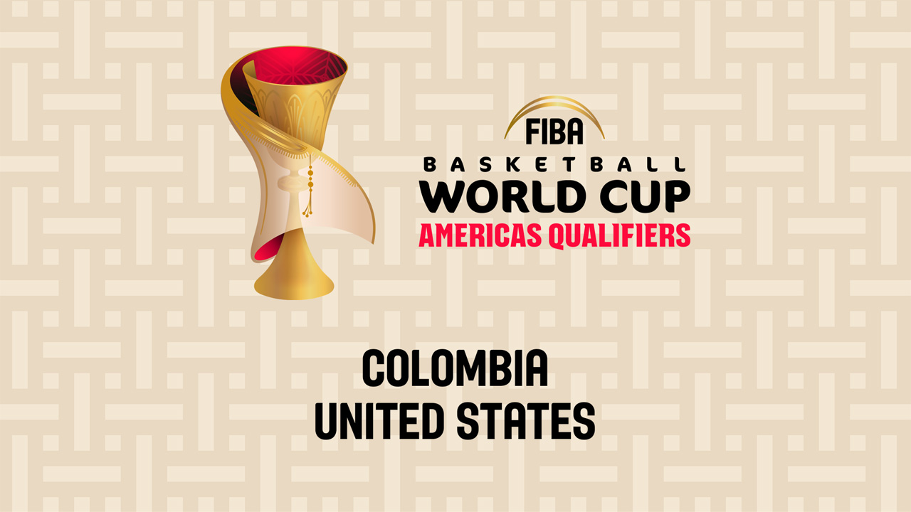 Colombia Basketball vs United States Basketball poster