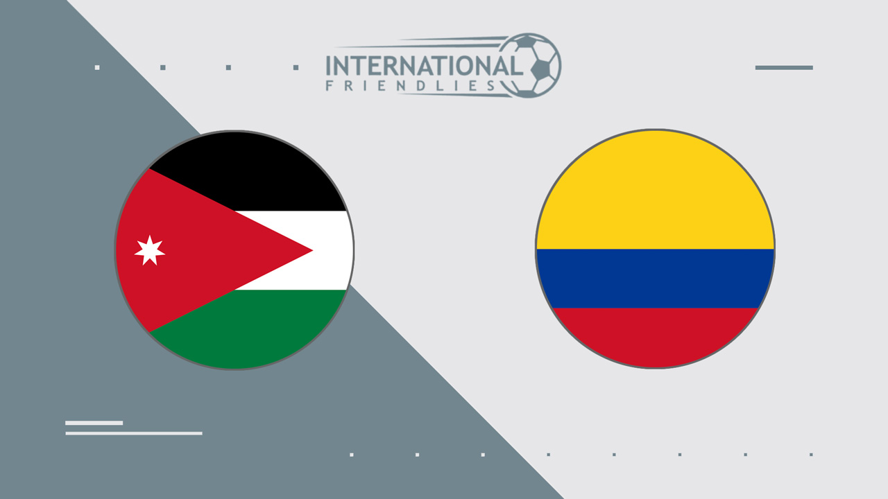 Colombia vs Jordan poster