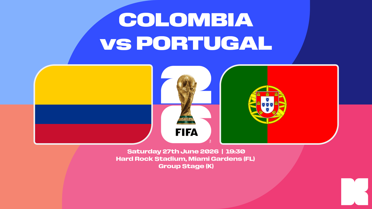 Colombia vs Portugal poster