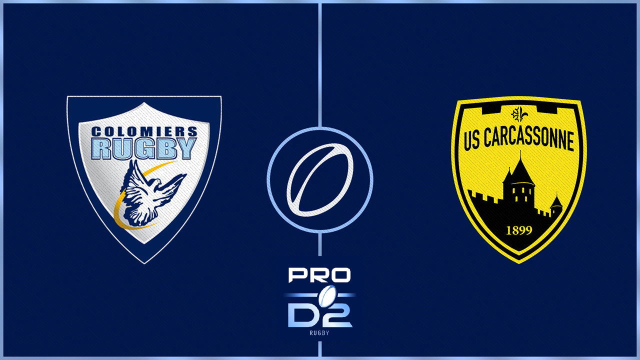 Colomiers vs Carcassonne poster
